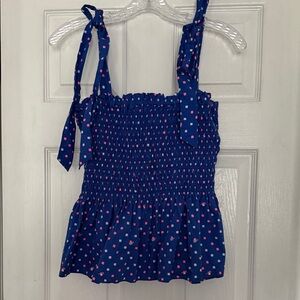 Lilly Pulitzer Blue and Pink Tank Top